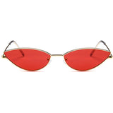 Metal Frame Cat Eye Sunglasses