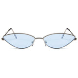 Metal Frame Cat Eye Sunglasses