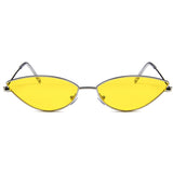 Metal Frame Cat Eye Sunglasses