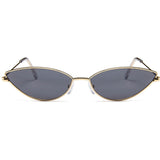 Metal Frame Cat Eye Sunglasses