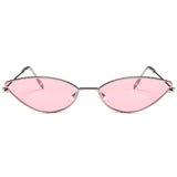 Metal Frame Cat Eye Sunglasses