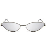 Metal Frame Cat Eye Sunglasses